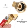 thumbnail image 2 of CHOK 2 Pcs Connector Rv Accessories Hand Scythe Copper Hose Blowout, 2 of 6