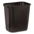 thumbnail image 4 of Rubbermaid Commercial Products Deskside Plastic Wastebasket, Rectangular, 7 Gal, Black | Bundle of 10 Each, 4 of 7