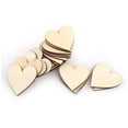 thumbnail image 2 of Kit De Artesanía De Adorno En Forma De Corazón De Amor De Madera Para Placas De Boda Decoración Artística álbum De Recortes, 2 of 7