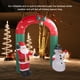 thumbnail image 3 of Arco Inflable Navideño Gigante ANGGREK Decoraciones inflables de Papá Noel, 3 of 7