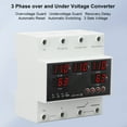 thumbnail image 3 of 3 Phase 4 Wire Automatic Transfer Switch 63A Changeover Switch, LED Display, Voltage Protector, Generator, Inverter, for Electric System, 3 of 7