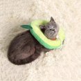 thumbnail image 4 of Collar de recuperación para gatos, collar de recuperación para gatos, collar protector, ajustable, cómodo, cono de curación de borde suave, diseñado para gatos, tamaño, 4 of 4