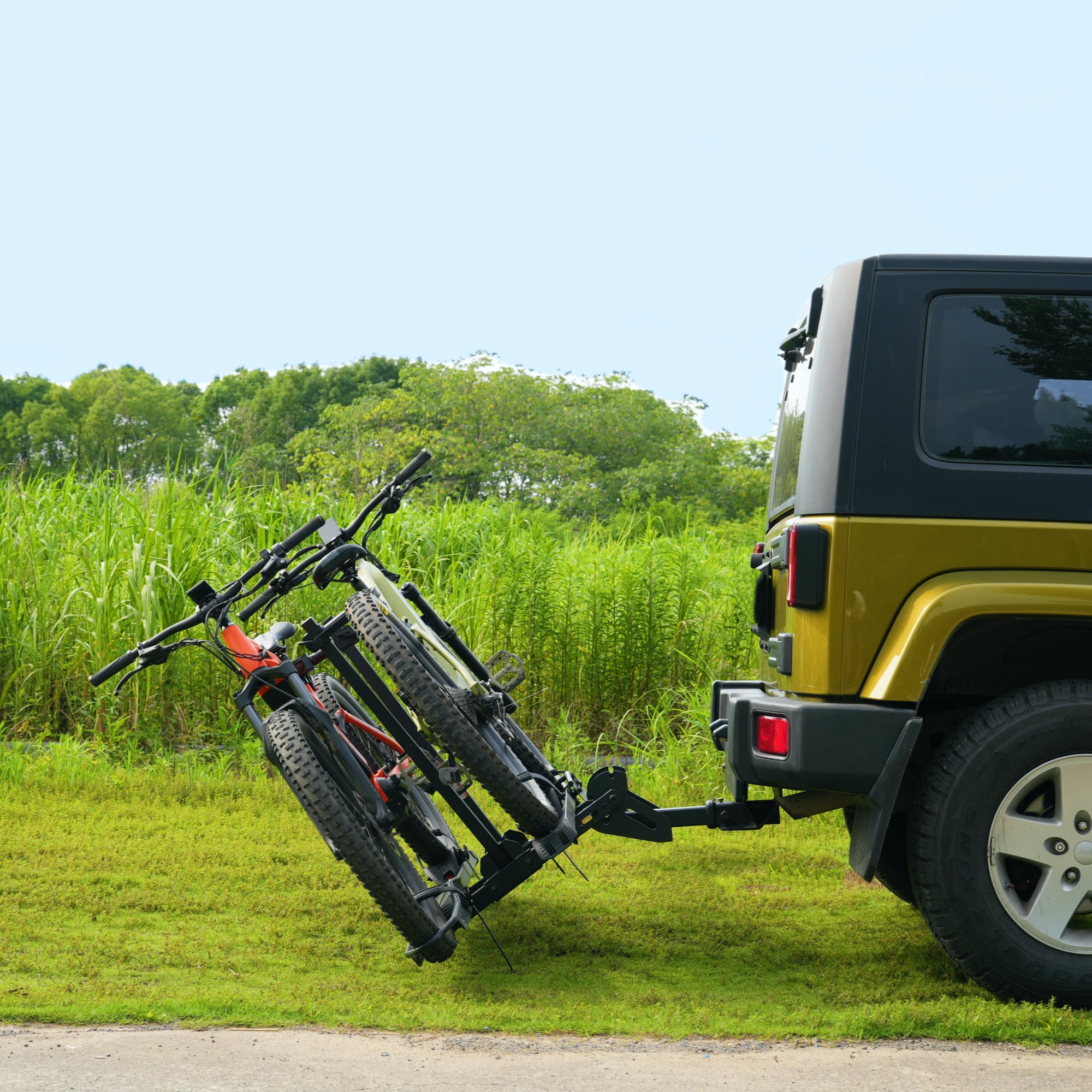 CRAVOT S2 Hitch Bike Rack, 300 LBS Capacity, 2" Receiver