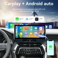 thumbnail image 5 of SNATEEN 12.3 inch Carplay Screen/Radio/Multimedia Player for Toyota Lingfang/Venza 2022-2024 Models Universal Car Navigation/GPS Upgrade Headunit Android Display 1080P Touch Screen Replace System, 5 of 16