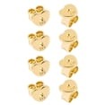 thumbnail image 5 of Lancharmed Earrings for Women Trendy Accessories Love Bench Ear Plugs Set Of 4 14K Gold Plated Earring Gifts for Women, 5 of 8