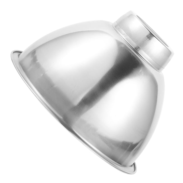 CRILSTYLEO Lamp Shade Para Industrial En Metal Plateado Resistente A Condiciones Climáticas