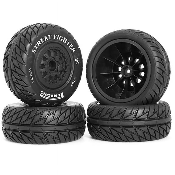 Rc Tires Truck Wheels and for 1/10 RC Off-Road Vehicles