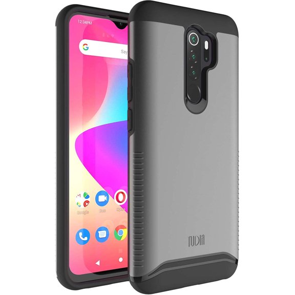 TUDIA Merge BLU G90 Pro Case Dual Layer Military Grade Drop Protection - Metallic Slate