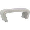 thumbnail image 4 of Meridian Furniture Odelia Cream Boucle Fabric Bench, 4 of 10