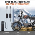thumbnail image 2 of Riding'times GT33 Ebike for Adults,34MPH,50-80 Miles,1500W Motor,48V 27AH Removable Battery,20" Fat Tires,Dual Hydraulic Brakes,Full Suspension, 2 of 9