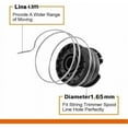 thumbnail image 3 of Carretes con hilo, origen China continental, hilo de nailon de alta calidad, marca WETOOLPLUS, apto para maleza tierna, el paquete incluye 4 carretes de hilo de repuesto para recortadora, 3 of 5
