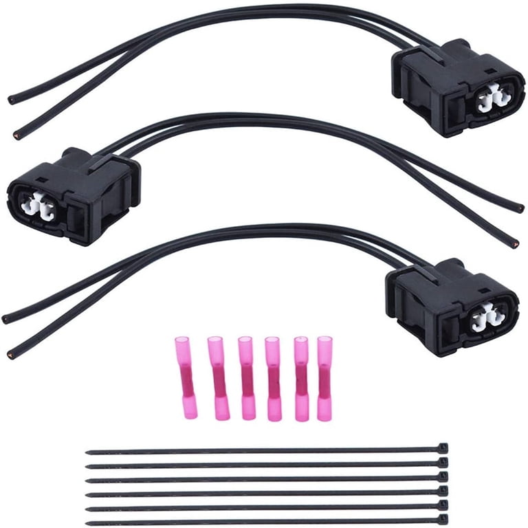HiSport 3 PCS Ignition Coil Connector Pigtail Plug with wires
