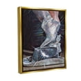 thumbnail image 4 of Stupell Industries Disco Sparkles Cowgirl Novelty Painting Gold Floater Framed Canvas Art Print Wall Art, 17 x 21, 4 of 10
