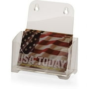 Officemate Single Pocket Literature Holder, 6.5 inch Wide Leaflets, Clear (23013)