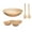 Natural, variant on Lexa Bamboo 6 Piece Salad Serving Set, Natural
