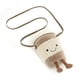 thumbnail image 2 of Bolsa de peluche Jellycat Amuseables Coffe-To-Go bandolera de 17 cm, 2 of 7