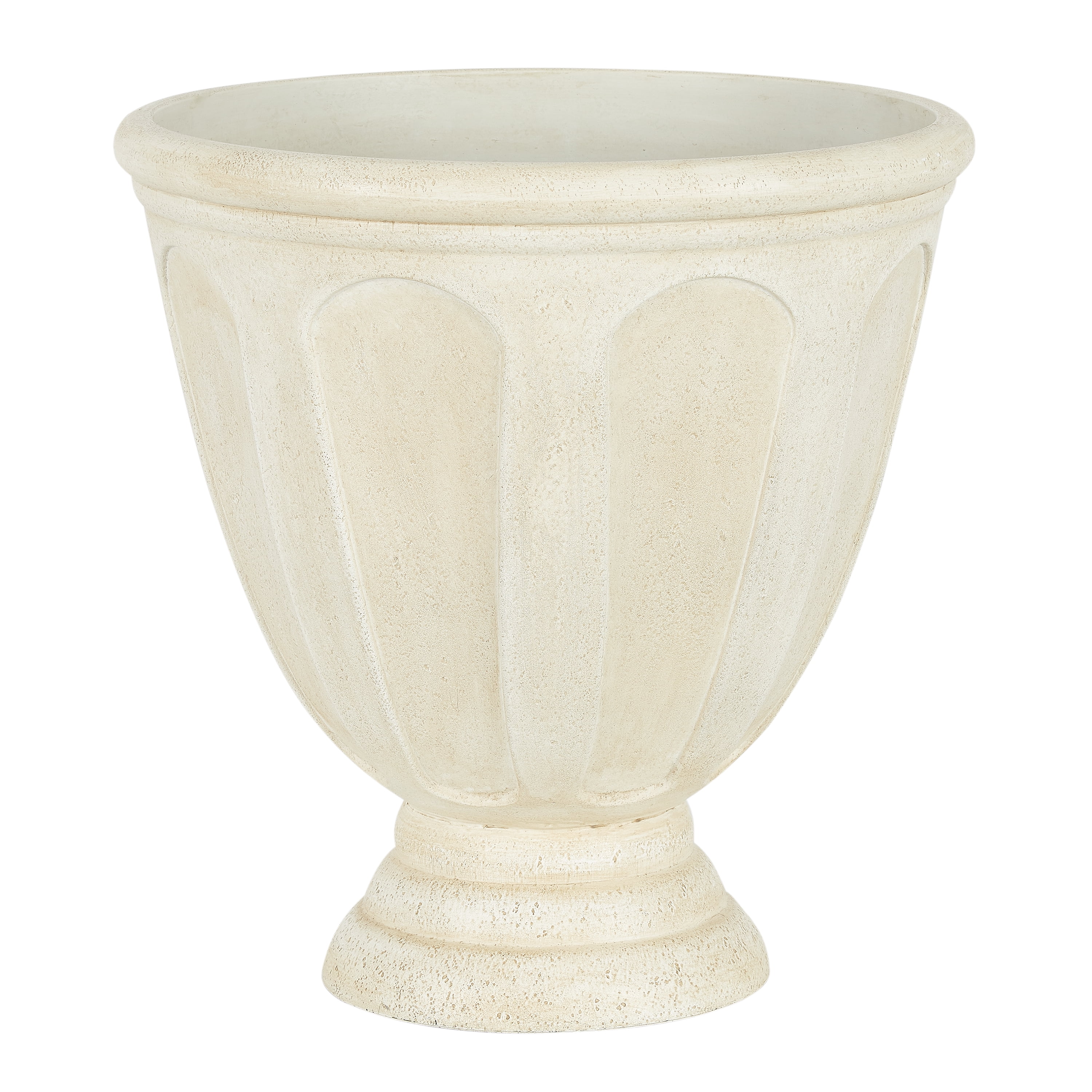 Better Homes & Gardens Chancelor Cream Urn Planter, 17in