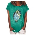thumbnail image 1 of T-Shirt à Manches Courtes à Col Rond Imprimé 3D pour Femmes T-Shirt à Manches Courtes pour Femmes, 1 of 7