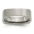 thumbnail image 1 of Titanium Princess Square 6mm Satin Band S:8, 1 of 6