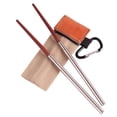 thumbnail image 1 of Camping Palillos plegables para picnic al aire libre, palillos retráctiles (1 par), 1 of 6