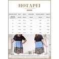 thumbnail image 5 of HOTAPEI Womens Plus Size Dresses Crew Neck Leopard Print Casual Midi Dress Plus Size T-shirt Dress (1X-5X), 5 of 7