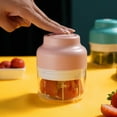 thumbnail image 2 of 250ml Capacity Garlic Chopper Food Portable Garlic Masher Mincer Press, Wireless Food Processo, 2 of 4