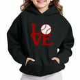 thumbnail image 4 of cocolona Boys and Girls Football Sweatshirts Oversized Cute Graphic Hoodie Fall Winter Casual Long Sleeve Pullover Tops 4-13Years, 4 of 4