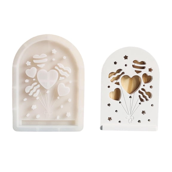Silicone Storage Hollow Bear Theme Storage Box Mold Silicone Texture for Keeping Small Items Organized