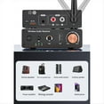 thumbnail image 3 of Receptor y Transmisor Bluetooth 6.0 Multifuncional, Receptor EstéReo con Amplificador de Potencia Bluetooth, /AUX/USB/MicróFono de 6,5 mm., 3 of 5