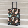 thumbnail image 5 of Yiaed Rabbit Is Eating Carrots Print Travel Luggage Cover Suitcase Protector Fits 18-32 Inch Luggage Wheel Covers Patterned Elastic Luggage Anti-scratch（No luggage）（No luggage）-, 5 of 5
