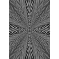 thumbnail image 1 of Ahgly Company Machine Washable Indoor Rectangle Transitional Gray Area Rugs, 2' x 5', 1 of 7