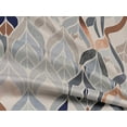 thumbnail image 5 of oneOone Rayon White Fabric Abstracts Sewing Material Print Fabric By The Yard 56 Inch Wide, 5 of 5