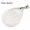 Clear Quartz (Eye of Horus), variant on Natural Chakra Stones Engraved Viking Vegvisir Talsman Symbol Teardrop Pendant