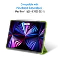 thumbnail image 3 of JETech Case for iPad Pro 11-Inch, 2021/2020/2018 Model, Compatible with Pencil, Cover Auto Wake/Sleep, Green, 3 of 5
