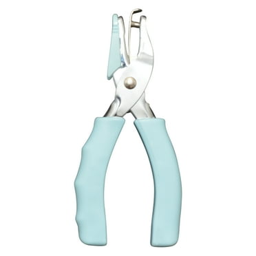 Westcott Hole Punch, Soft Grip, Plastic, for Office/Craft, Light Blue, 1-Count