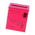 thumbnail image 3 of simhoa Drop Box Large Capacity Decorative Newspaper Holder Box for Yard Gate Garden rose red, 3 of 8