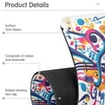thumbnail image 4 of Yayeee Faucet Mat for Kitchen Sink 14.7" Diatomite Long Splash Guard Pad, Musical Pattern, 4 of 7