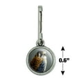 thumbnail image 4 of American Kestrel on Branch Painting Antiqued Charm Clothes Purse Suitcase Backpack Zipper Pull Aid, 4 of 5