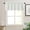 white, variant on Ruffled Valance Curtain Linen Kitchen Window Valance for Living Room Bedroom 18 Inch Farmhouse Cottage Shabbychic Style Small Window Treatment