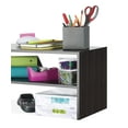 thumbnail image 3 of Whitmor Stackable 31" Extra Wide 2 Tiers, 9-Pair of Shoes Closet Storage Organizer, Espresso, 3 of 7