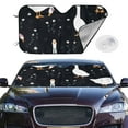 thumbnail image 2 of Kdxio Fashionable Goose Print Windshield Sun Shade,UV Rays and Sun Heat Protection,Sunshade for Car Windshield,Car Shade Front Windshield - Medium, 2 of 6