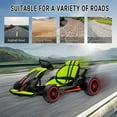 thumbnail image 4 of TROPOW Go Kart,for Kids, 24V Drift Kart with 2X200W Strong Motor, 7AH Big Battery, Electric Pedals, Electric Go Kart Outdoor Race Toy,Christmas Gift for Kids,Green, 4 of 10