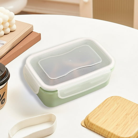 Boîte de Rangement Mini Réfrigérateur / Conteneur à Lunch Bento en Plastique / 5.5 x 3.7 x 2 en Étanche Empilable pour Aliments Rose Bleu Vert