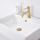 thumbnail image 4 of Desagüe de residuos moderno universal con cesta, desagüe emergente para residuos de lavabo de desbordamiento, 4 of 5