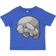 thumbnail image 3 of Inktastic Cute Manatee Family Boys or Girls Toddler T-Shirt, 3 of 5