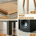thumbnail image 3 of Clearance Furniture Protection under $5,Cutting Board Feet With Non Rubber Feet For Cutting Board With Screws For Wood Cuting Boards, 3 of 7