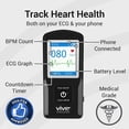 thumbnail image 2 of Vive Portable ECG Monitor – Personal Heart Health Device with App Compatibility, 2 of 8