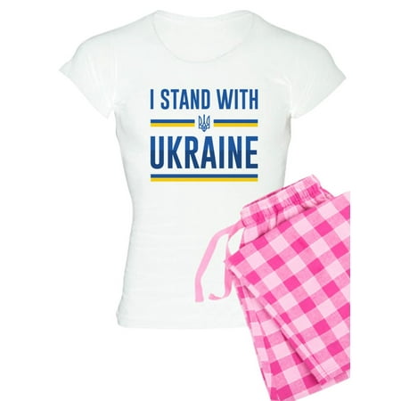 

CafePress - I Stand With Ukraine - Women s Light Pajamas