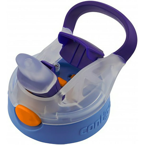 bottle lid with straw