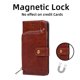 thumbnail image 4 of 1 funda para iPhone 14 Pro Max, funda de piel con cremallera, soporte inalámbrico con 3 ranuras para tarjetas y 1 cartera, soporte de cierre magnético para iPhone 14 Pro Max 6,7 pulgadas (marrón) JM, 4 of 4